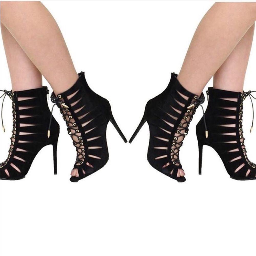 Lace Up Heels